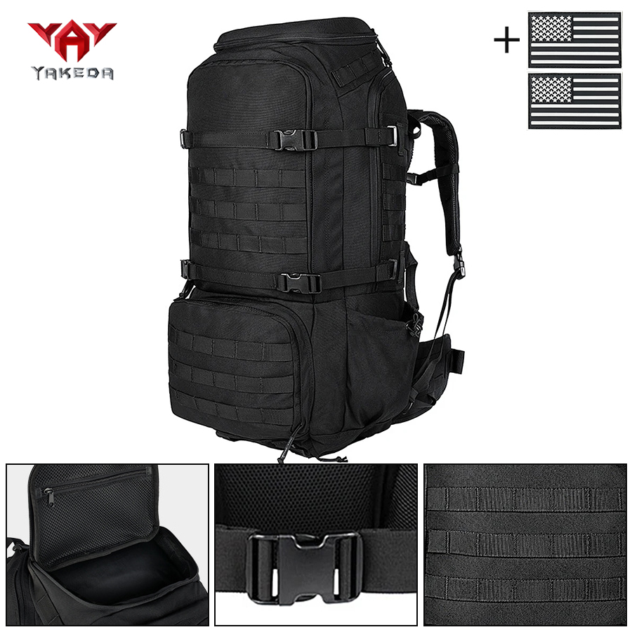 Adventure Outdoor Equipment - Mochila YAKEDA 70L para atividades ao
