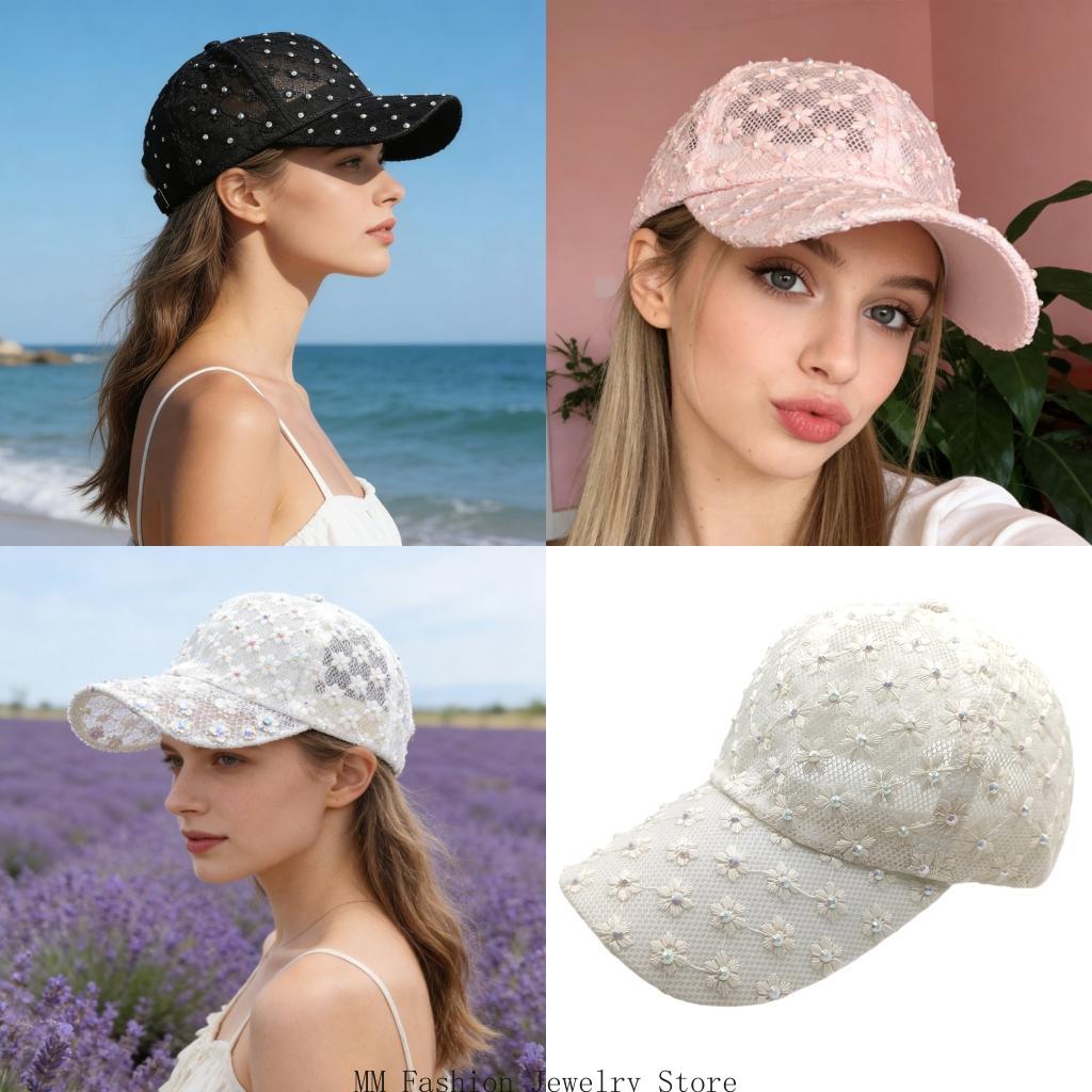 Outdoor Adventure Outfit - Chapéu beisebol com estampa floral multiuso,