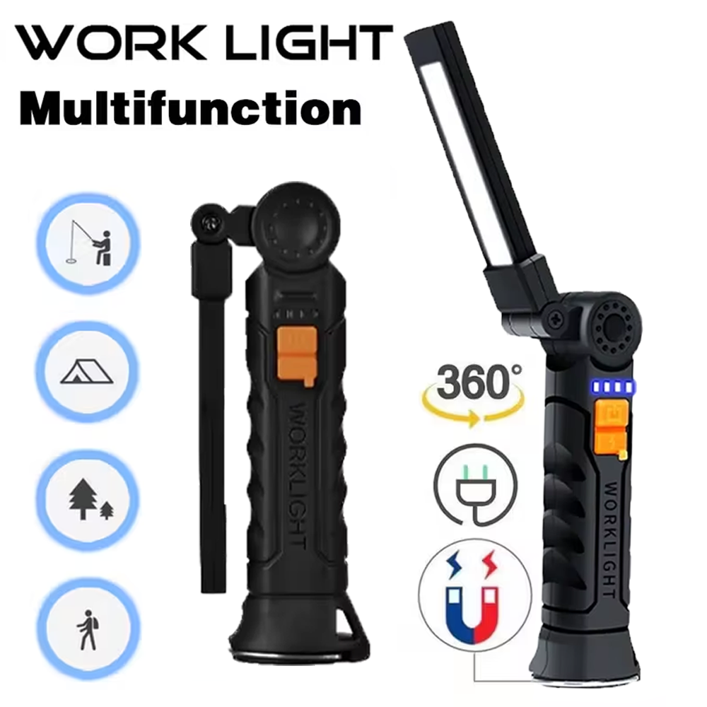 Outdoor Adventures - Lanterna portátil cob led recarregável usb