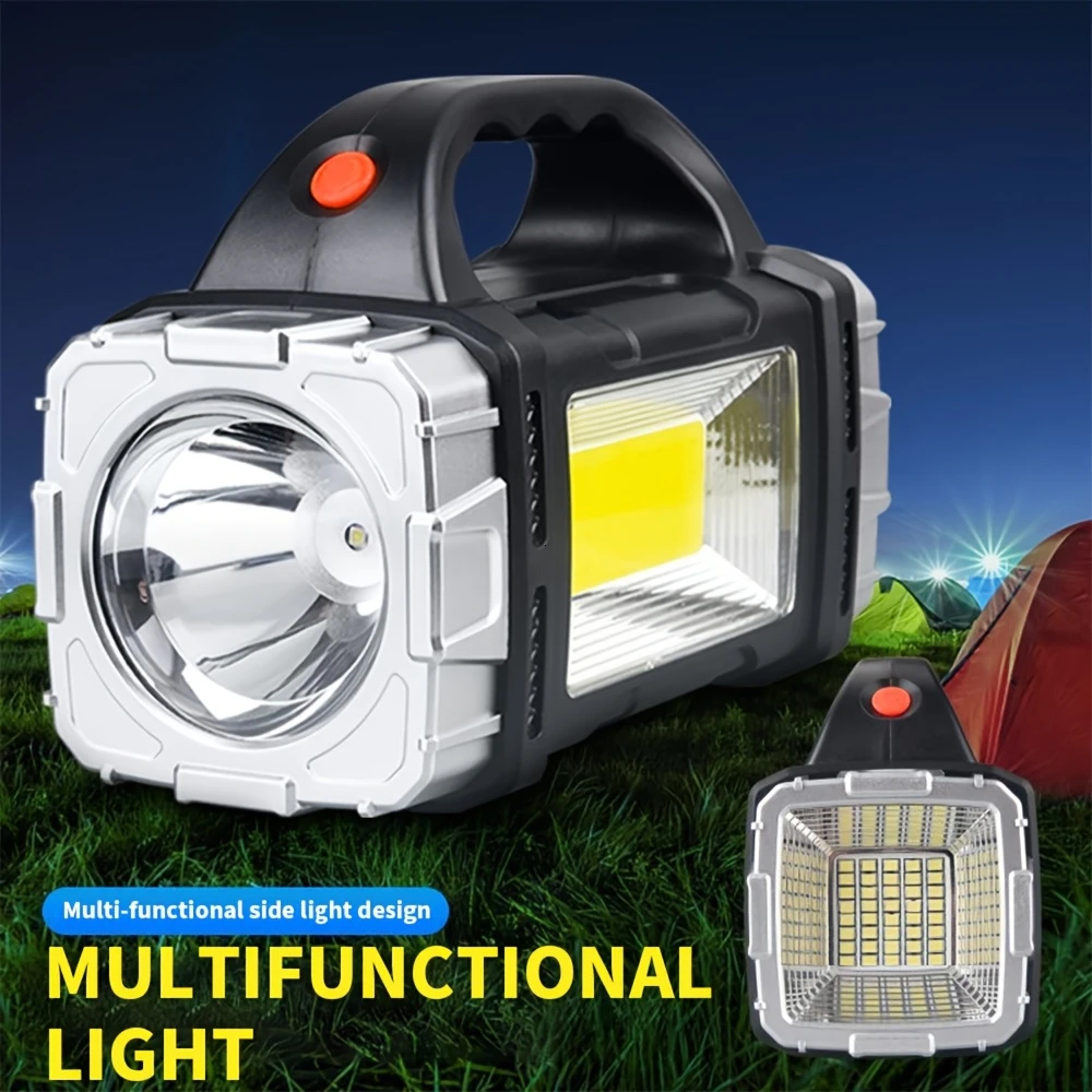 Outdoor Adventures - Portátil poderosa lanterna recarregável usb solar
