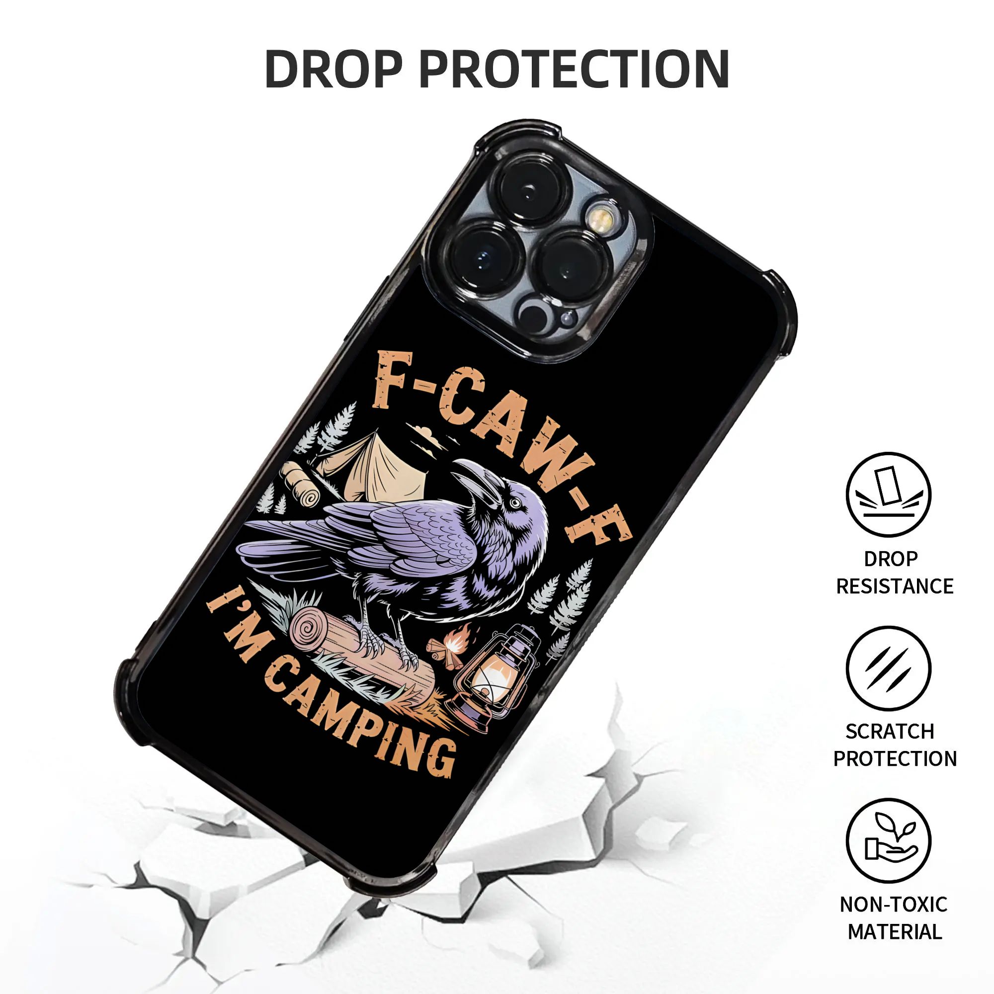 Capa de Telefone Engraçada com - Outdoor Adventures avaliação e preço