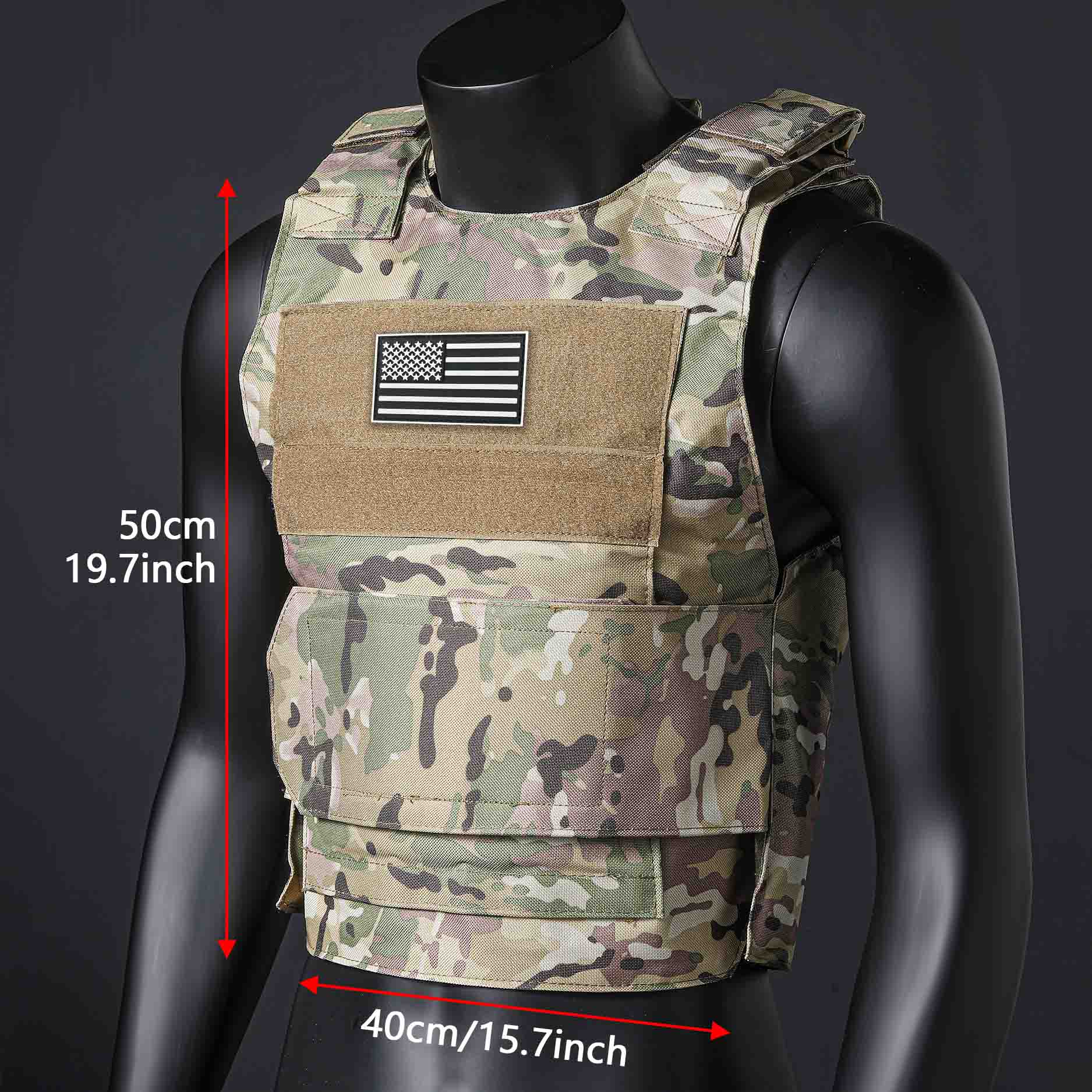 (Presente da bandeira american - Outdoor Adventure Outfit avaliação e preço