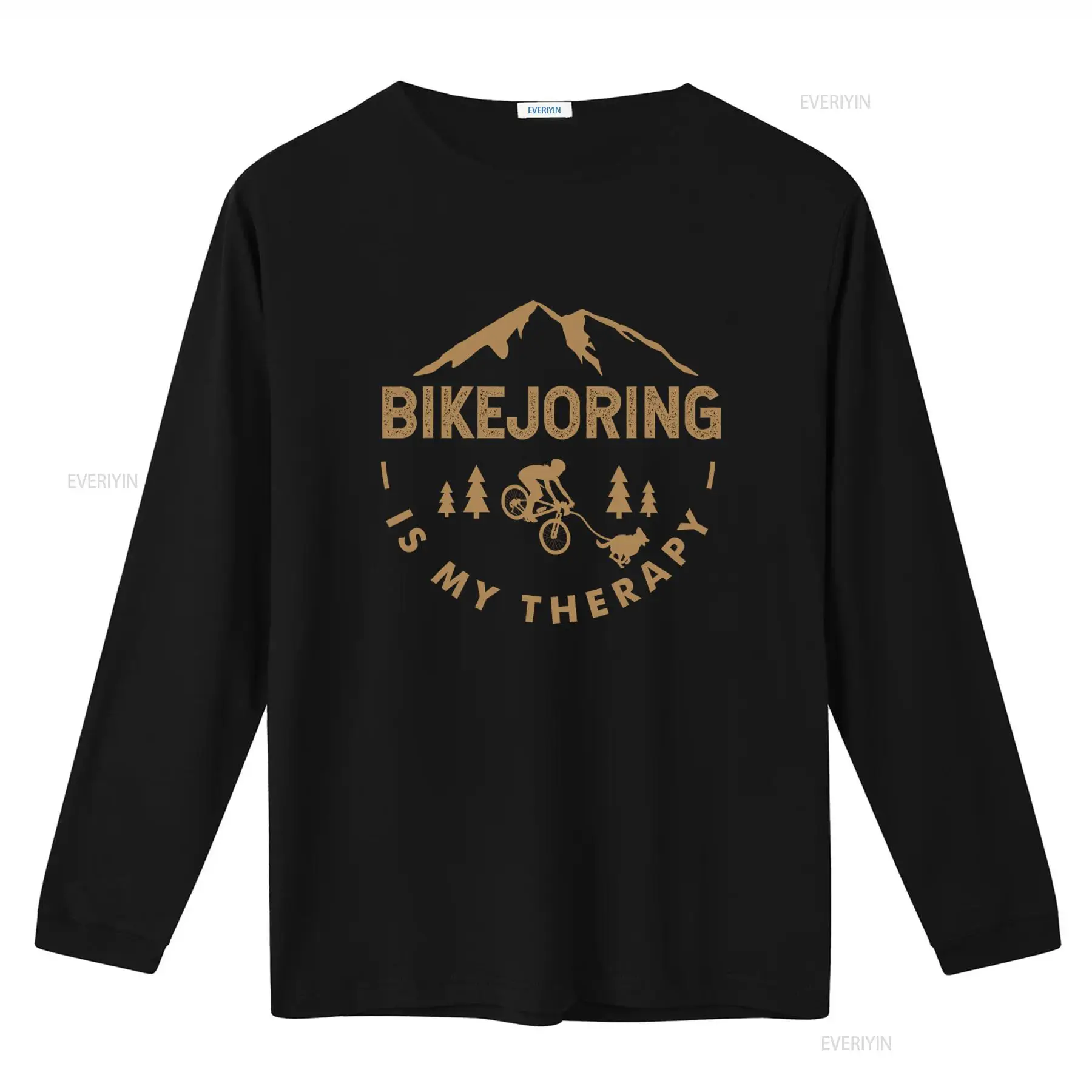 Camiseta Bikejoring Is My Ther - Outdoor Adventure Therapy avaliação e preço