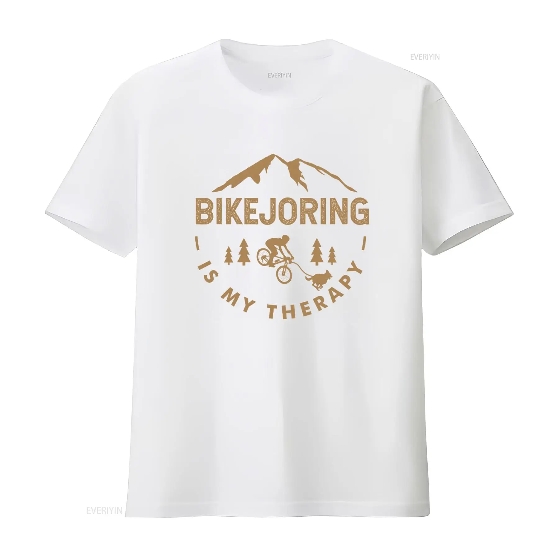 Camiseta Bikejoring Is My Ther - Outdoor Adventure Therapy avaliação e preço