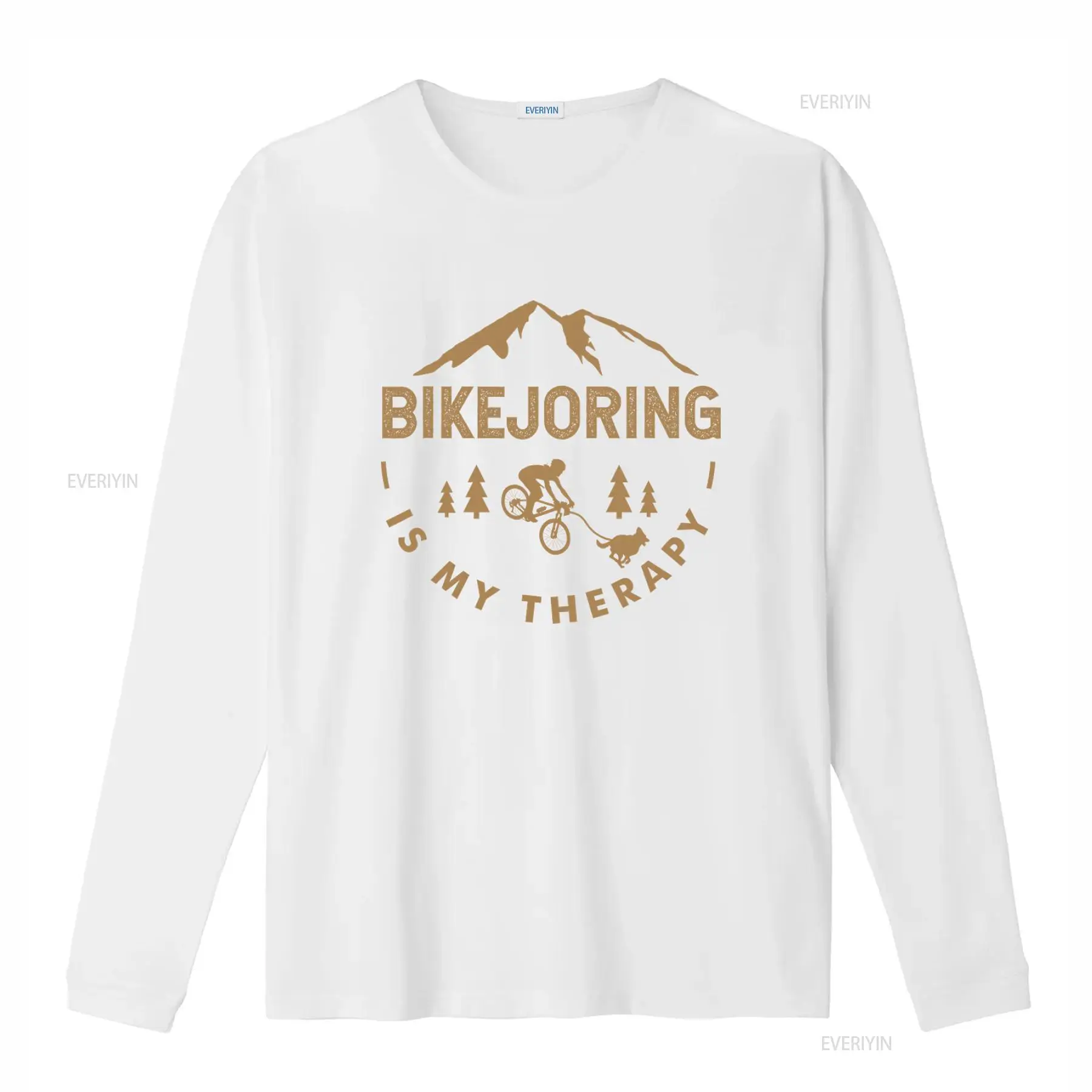 Camiseta Bikejoring Is My Ther - Outdoor Adventure Therapy avaliação e preço