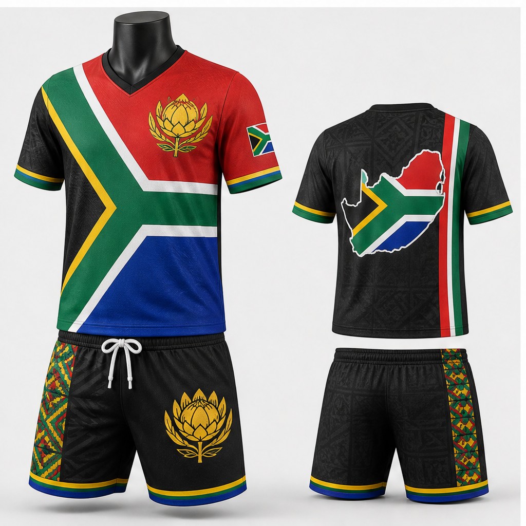 Camiseta infantil Sul-Africana - Outdoor Adventure Outfit avaliação e preço