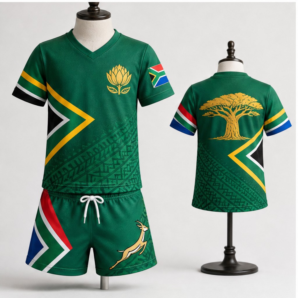 Camiseta infantil Sul-Africana - Outdoor Adventure Outfit avaliação e preço