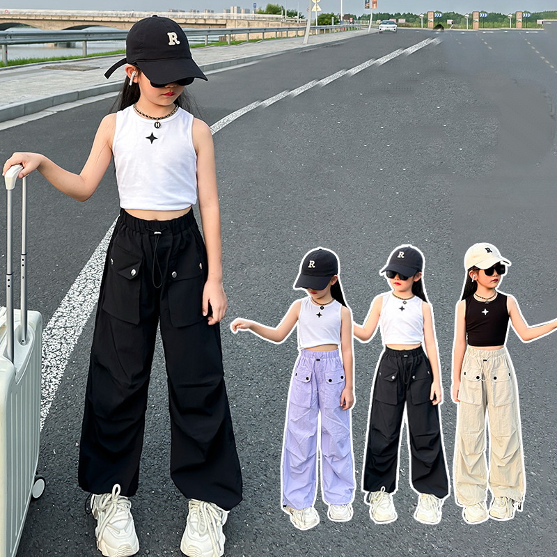 Calças Cargo Leves para Menina - Outdoor Adventure Outfit avaliação e preço
