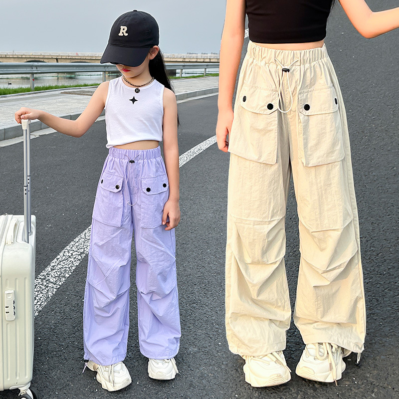 Calças Cargo Leves para Menina - Outdoor Adventure Outfit avaliação e preço