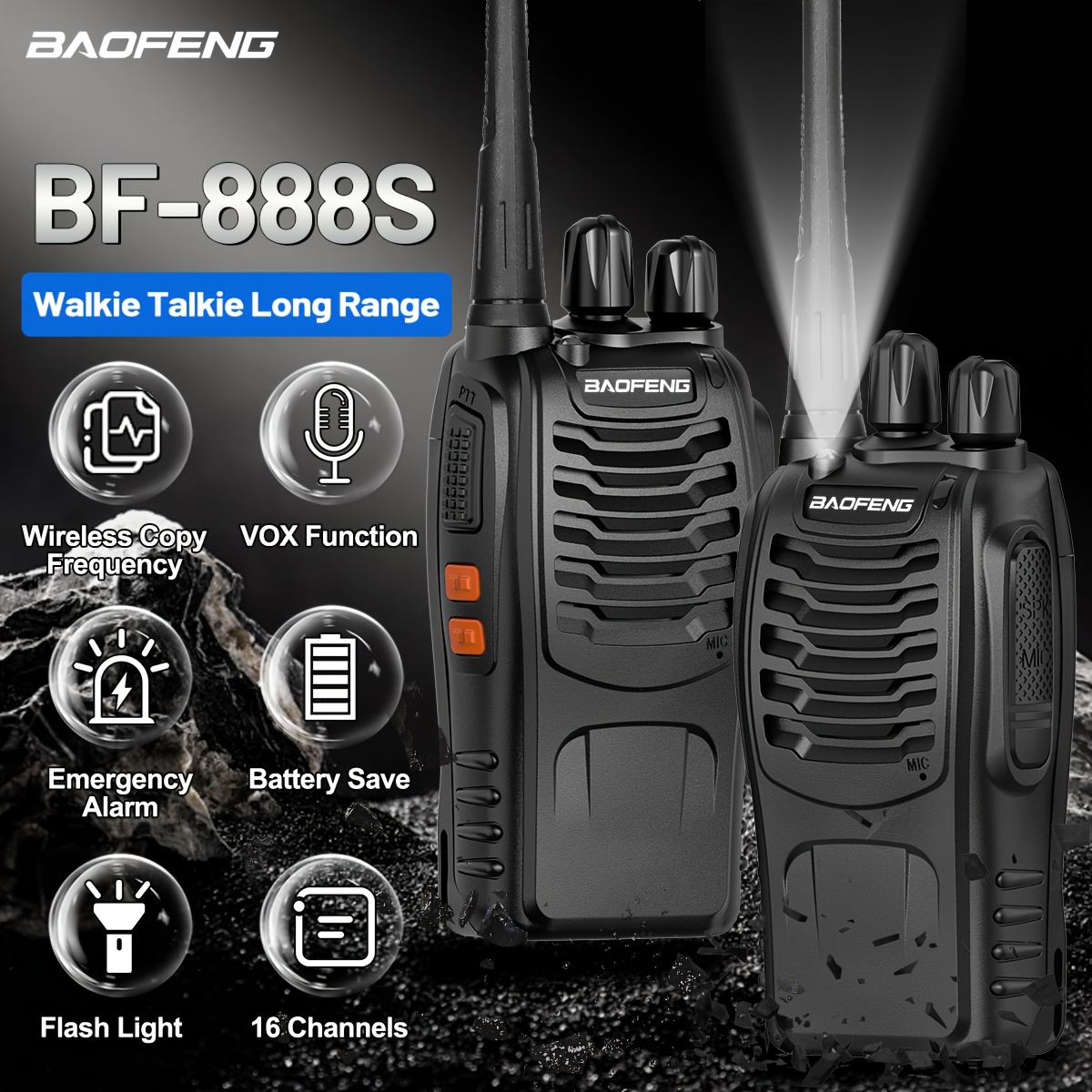 Rádios Walkie Talkies Baofeng  - Outdoor Adventures avaliação e preço